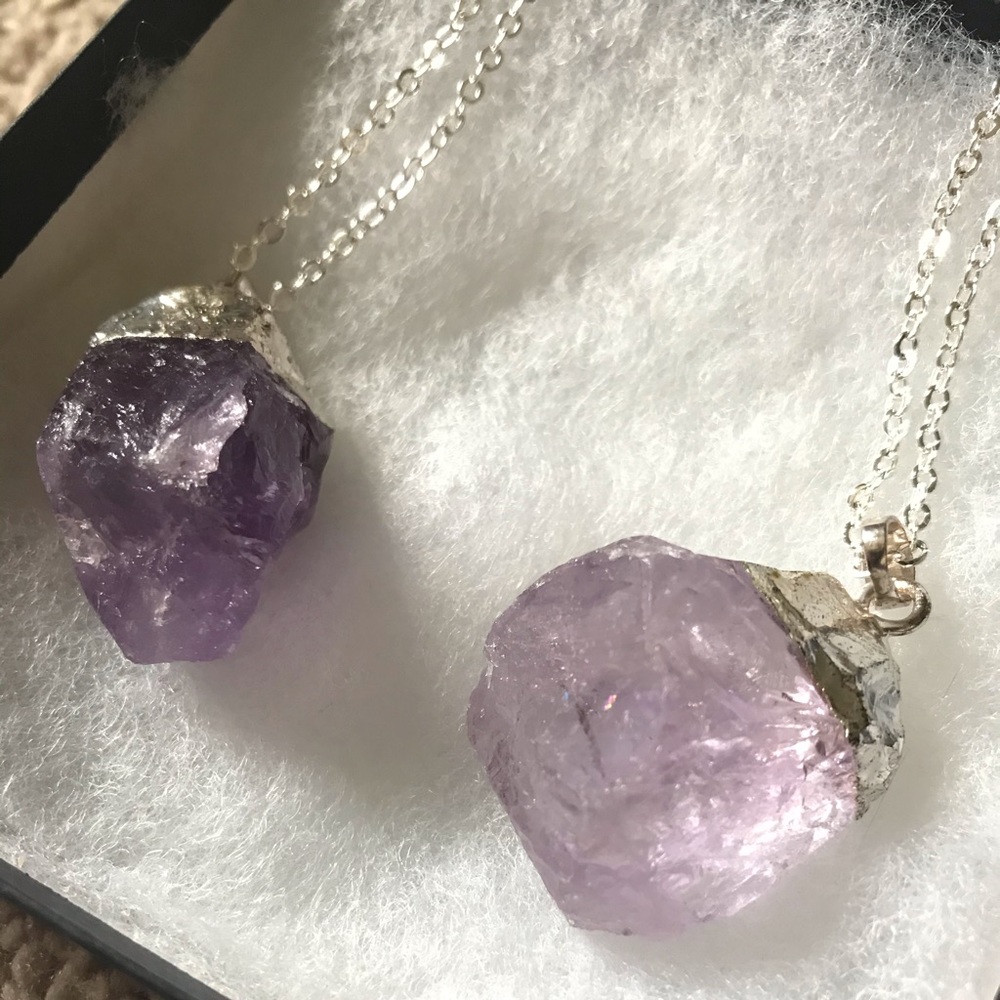 🌙 Handmade Boho Amethyst - Picture 6 of 8